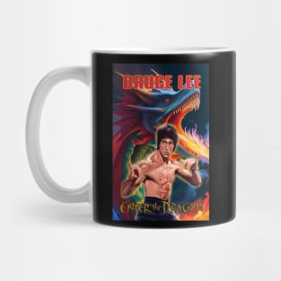 Vintage Movie Bruce Jeet Kune Do Be Water Lee Mug